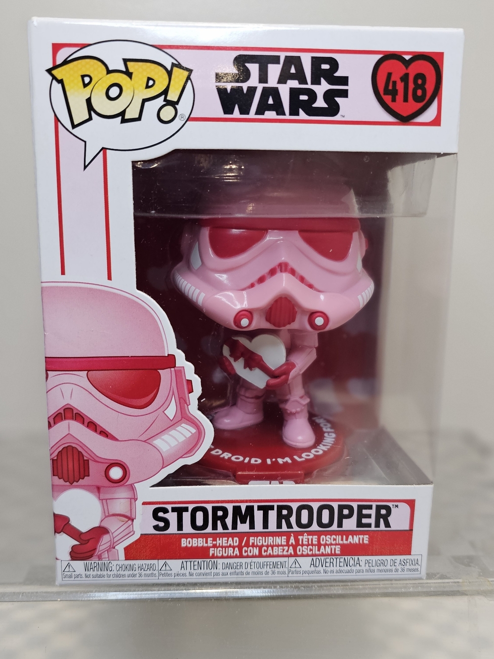 Funko Pop! Star Wars Stormtrooper Pink #418